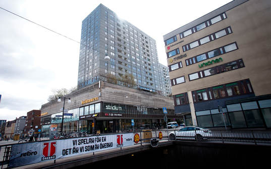 Text med Det är vi som är Örebro centralt i Örebro