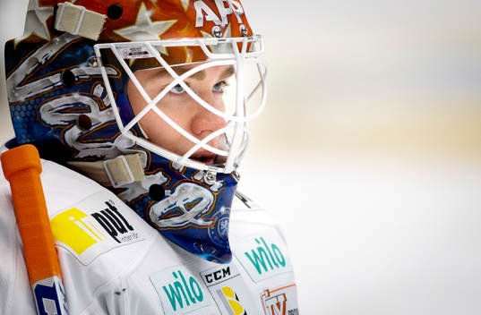 Växjös målvakt Erik Källgren