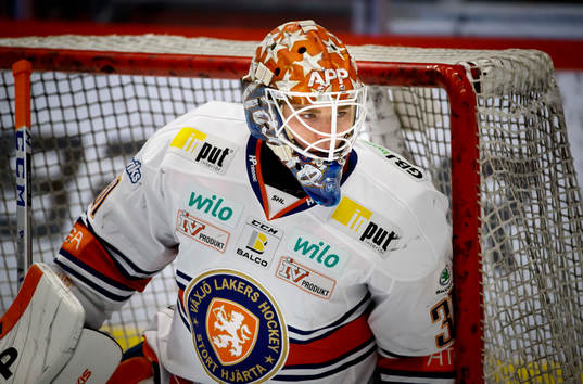 Växjös målvakt Erik Källgren