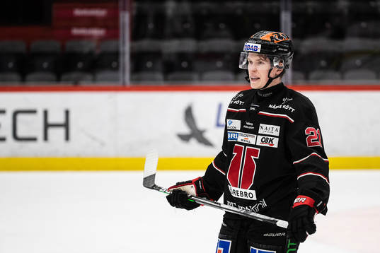 Örebros Linus Öberg deppar