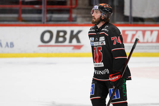 Örebros Nick Ebert deppar