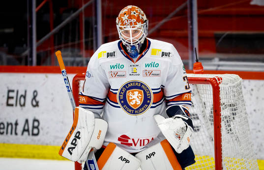 Växjös målvakt Erik Källgren