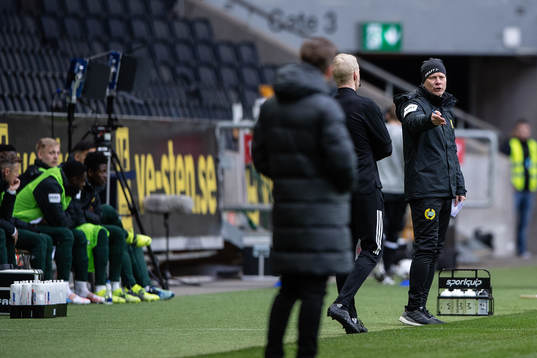 Hammarbys tränare Stefan Billborn