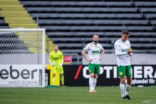 Hammarbys Mads Fenger Nielsen deppar