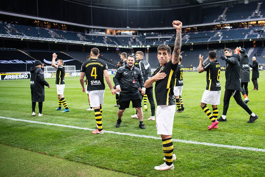 Bläddra bland fler bilder av Fotboll, Allsvenskan, AIK - Hammarby