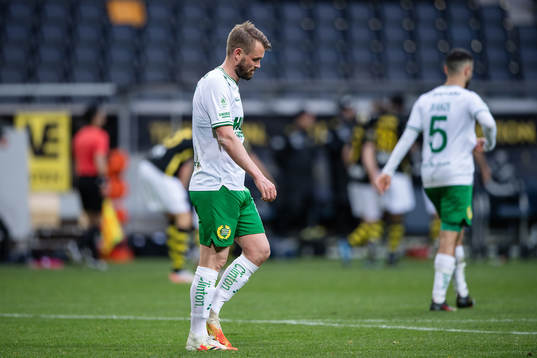 Hammarbys Mads Fenger Nielsen deppar