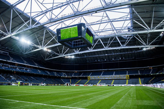 Vy av Friends Arena