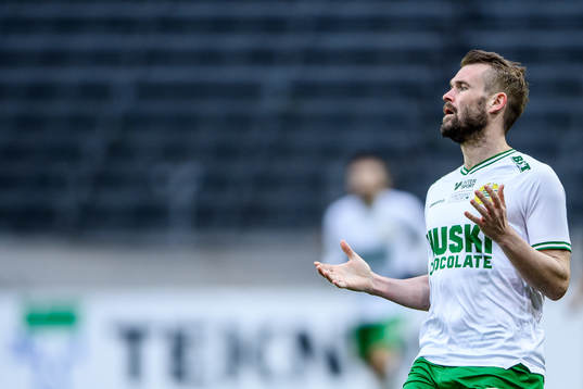Hammarbys Mads Fenger Nielsen deppar