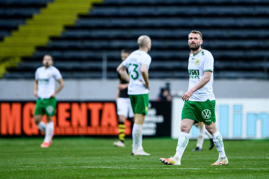 Hammarbys Mads Fenger Nielsen deppar