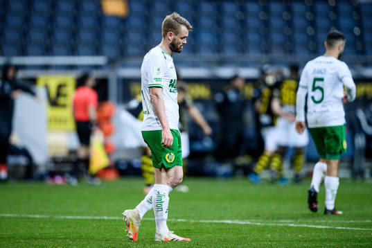 Hammarbys Mads Fenger Nielsen deppar