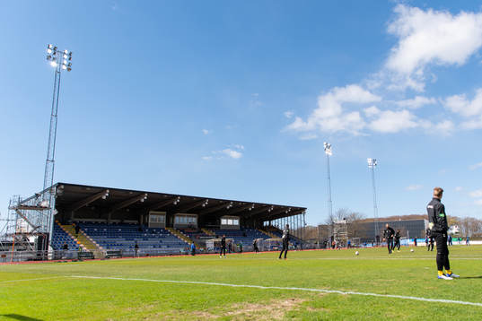 under fotbollsmatchen i Allsvenskan mellan Varberg och