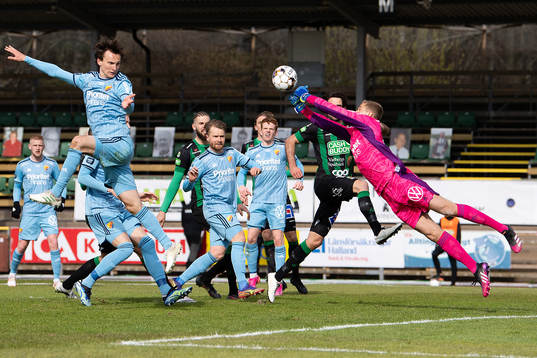 Djurgårdens målvakt Aleksandr Vasyutin