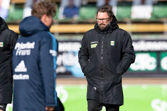 Varbergs tränare Joakim Persson