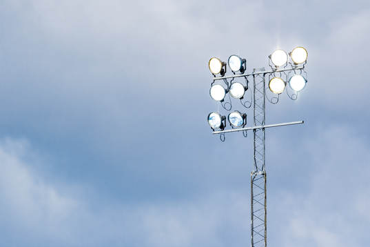 Belysning på Varberg Energi Arena
