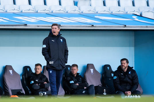 Malmö FFs huvudtränare Jon Dahl Tomasson