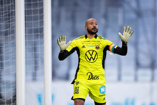 Östersunds målvakt Aly Keita