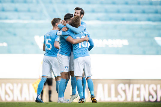 Malmö FFs Adi Nalic jublar
