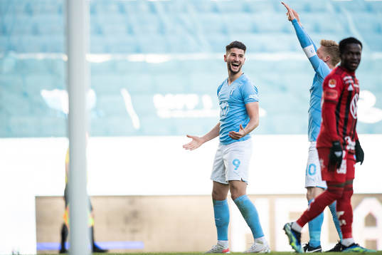 Malmö FFs Antonio Colak jublar