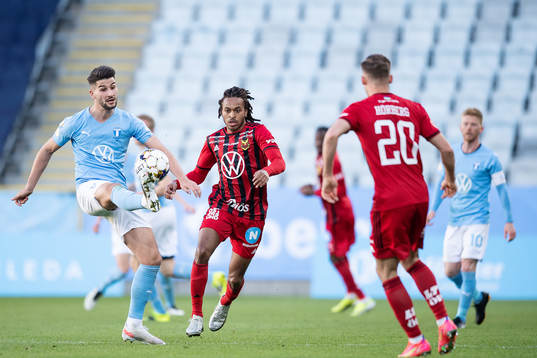 Malmö FFs Antonio Colak och Östersunds Francis