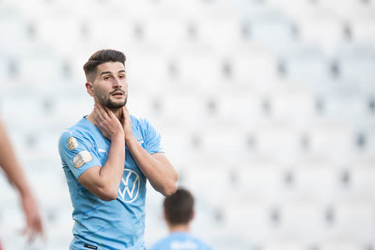 Malmö FFs Antonio Colak deppar