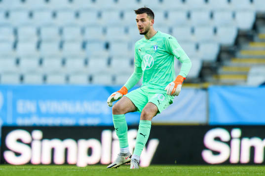 Malmö FFs målvakt Marko Johansson