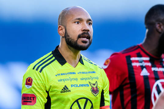 Östersunds målvakt Aly Keita