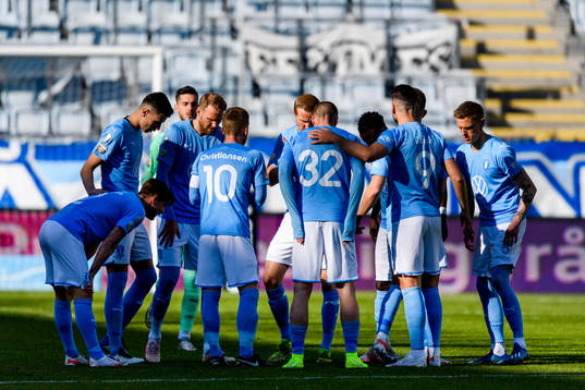 Malmö FFs spelare samlas