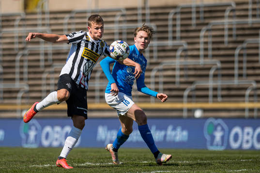 Landskronas Oscar Petersson och Akropolis Marcus Burman