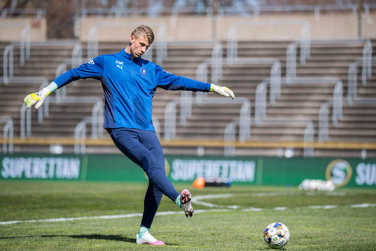 Akropolis målvakt Sebastian Selin