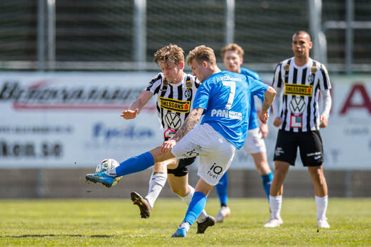 Landskronas Robin Hofsö och Akropolis Fredrik Hammar