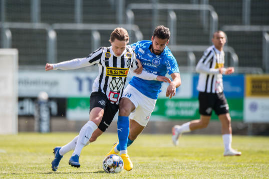 Landskronas Filip Ottosson och Akropolis Christian Rubio