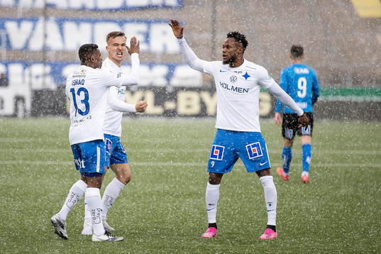 IFK Norrköpings Ishaq Abdulrazaq, Henrik Castegren och