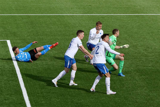 IFK Norrköpings Marco Lund Nielsen jublar