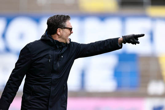 IFK Norrköpings tränare Rikard Norling  reagerar