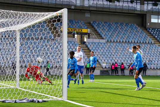 Mål 2-1 av IFK Norrköpings IFK Norrköpings Isak Bergmann