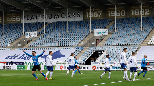 Mål 0-1 av Halmstads Markus Antonsson
