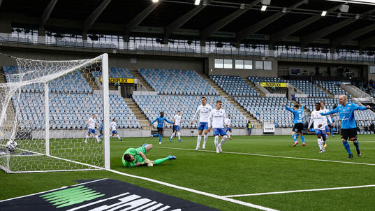 Mål 0-1 av Halmstads Markus Antonsson förbi IFK