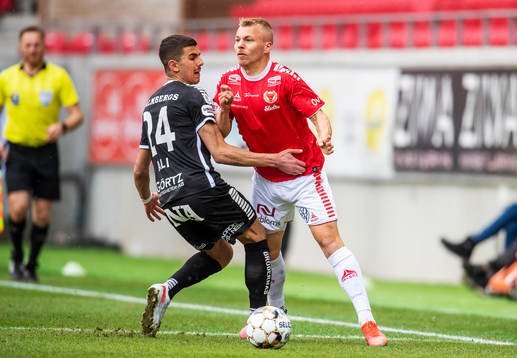 Kalmars Sebastian Ring och Örebros Hussein Ali