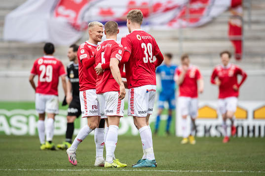 Kalmars Douglas Bergqvist, Rasmus Sjöstedt och Lars Saetra