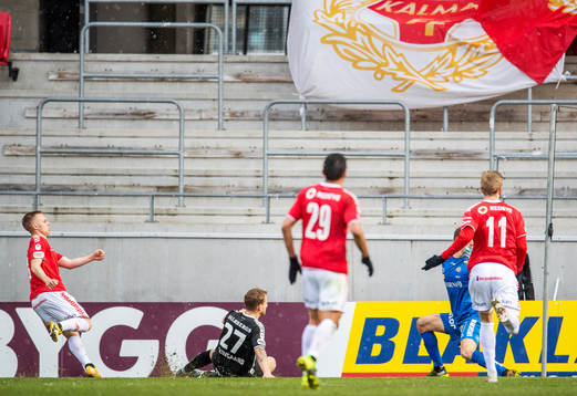 Kalmars Isak Jansson gör 1-0