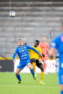 Mjällbys Jacob Bergström och Elfsborgs Joseph Stanley