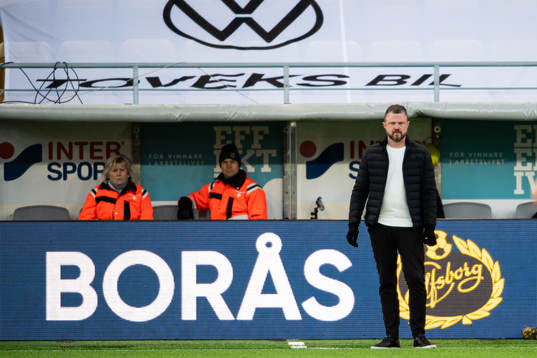 Elfsborgs manager Jimmy Thelin