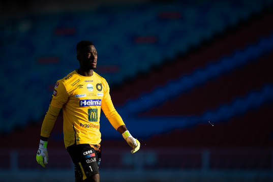 Degerfors målvakt Ismael Diawara