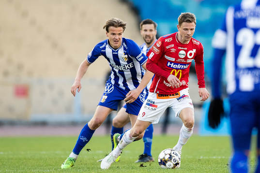 IFK Göteborgs August Erlingmark och Degerfors Johan
