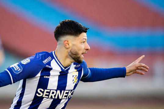 IFK Göteborgs Kevin Yakob jublar