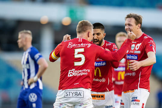 Degerfors Oliver Ekroth, Sean Sabetkar och Adam Carlén
