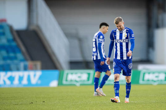 IFK Göteborgs Sebastian Eriksson deppar