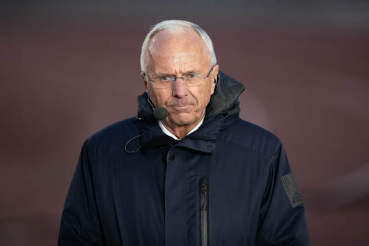 Sven-Göran Eriksson i discovery+ studio