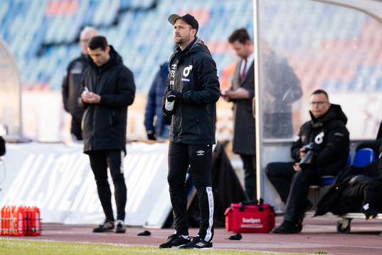 Degerfors tränare Tobias Solberg