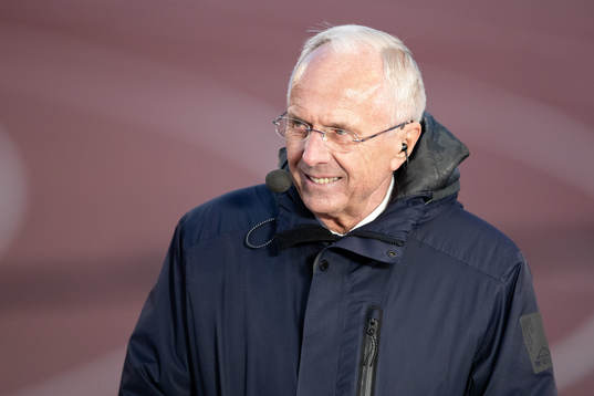 Sven-Göran Eriksson i discovery+ studio